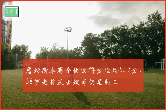 詹姆斯本赛季快攻得分场均5.7分，38岁老将反击效率仍居前三